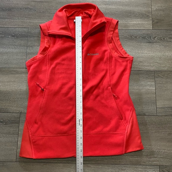 Columbia Fleece Vest Sleeveless Full Zip Women's L - Picture 6 of 6